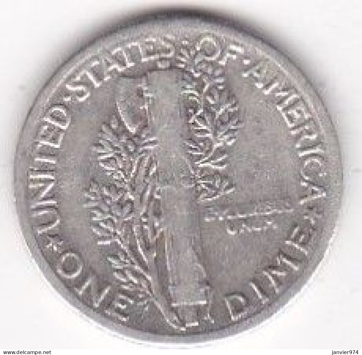 Etats-Unis. One Dime 1934, Mercury, En Argent - 1916-1945: Mercury (Mercure)