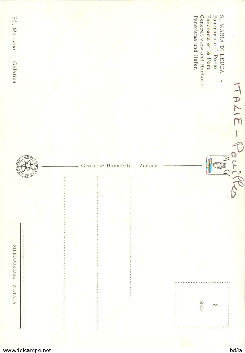 S, MARIA DI LEUCA PANORAMA - Otros & Sin Clasificación