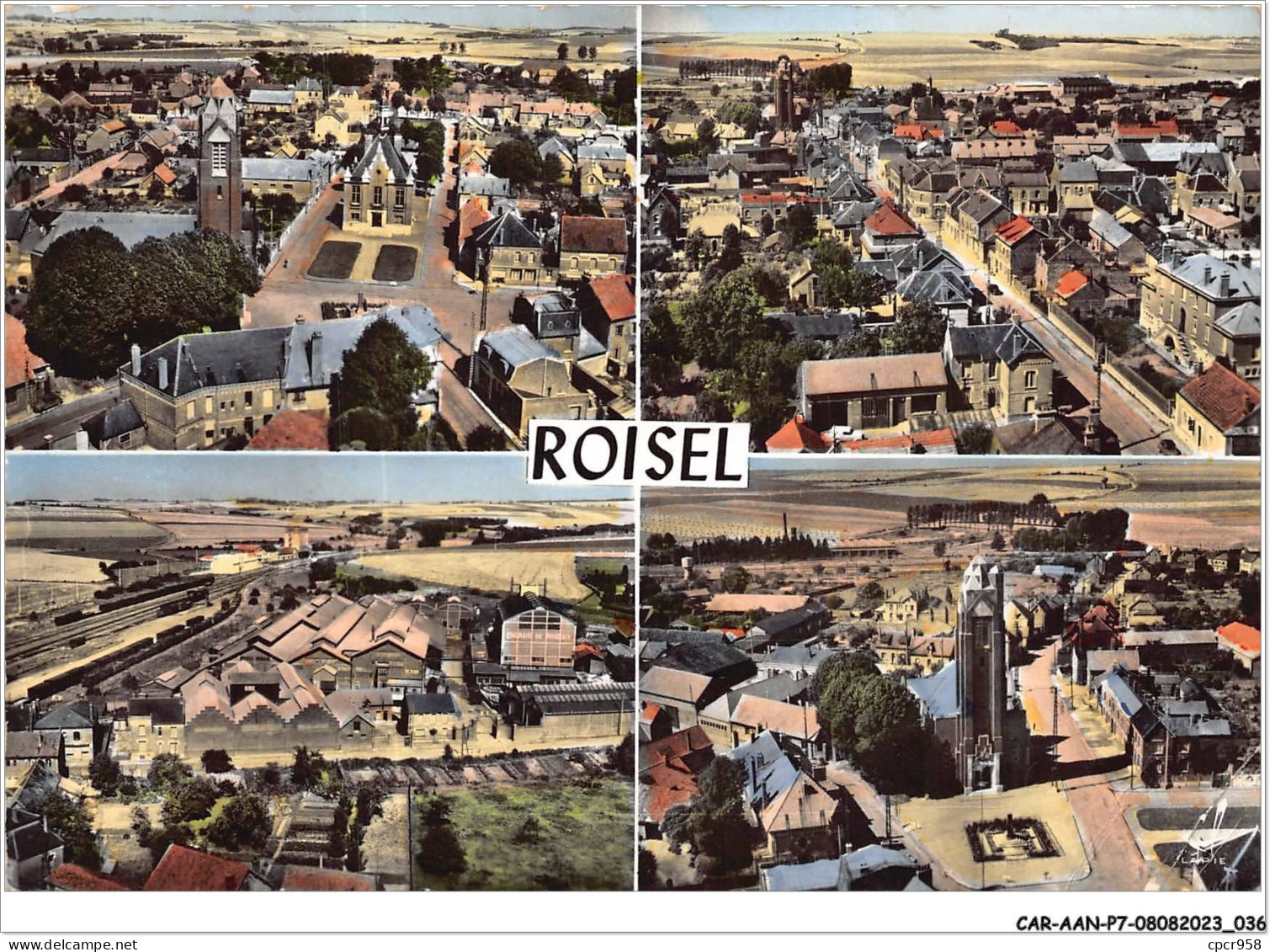 CAR-AANP7-80 CPSM-0571 - ROISEL - Vue D'ensemble - 15x10cm - Roisel