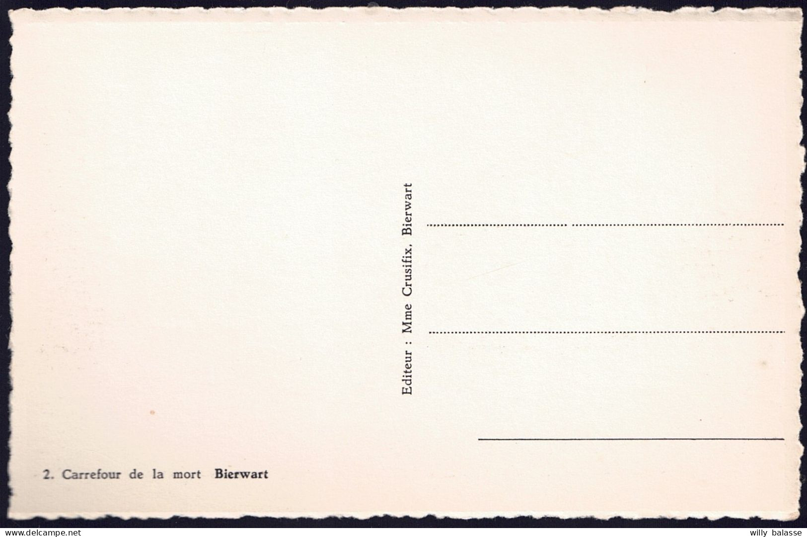 +++ CPA - BIERWART - Carrefour De La Mort  // - Fernelmont