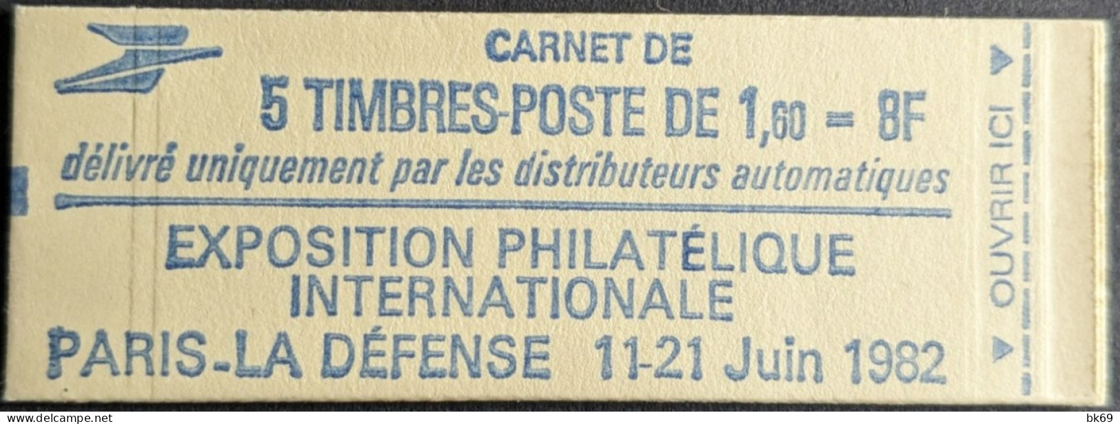 2155 C1a Conf. -  Gomme Mate Tropical Carnet Fermé Sabine 1.60F Rouge - Modernes : 1959-...