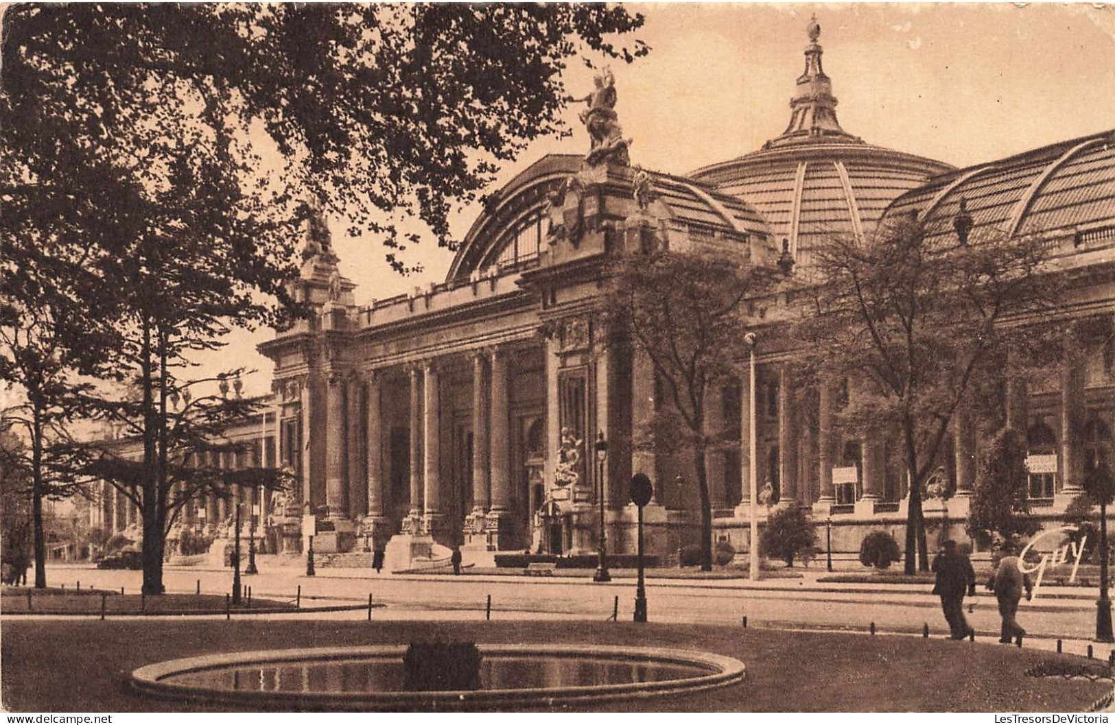 FRANCE - Paris Et Ses Merveilles - Le Grand Palais (1900) - Vue Panoramique - Animé - Carte Postale Ancienne - Other Monuments