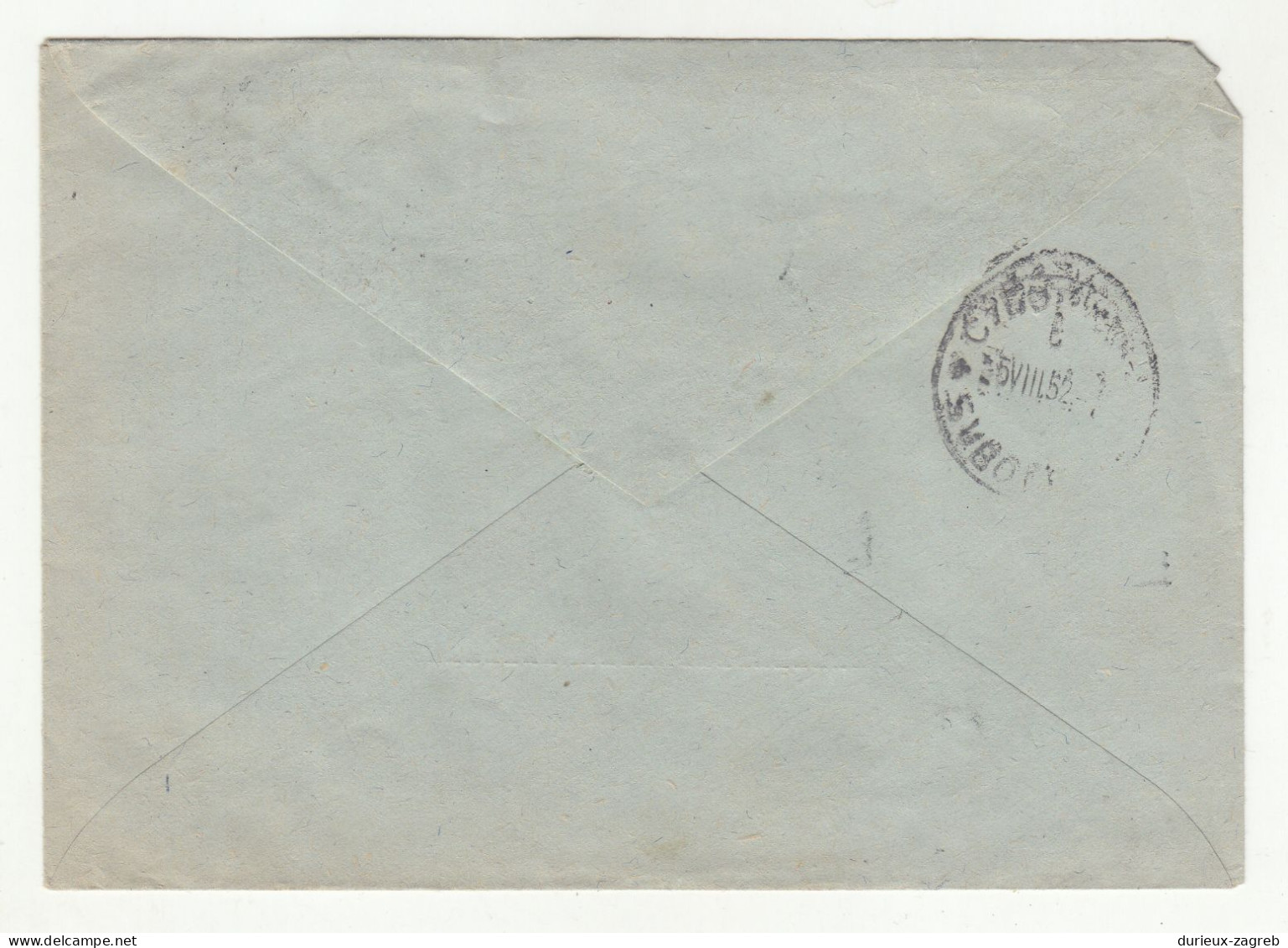 Yugoslavia Letter Cover Posted 1952 Bačka Topola B240401 - Covers & Documents