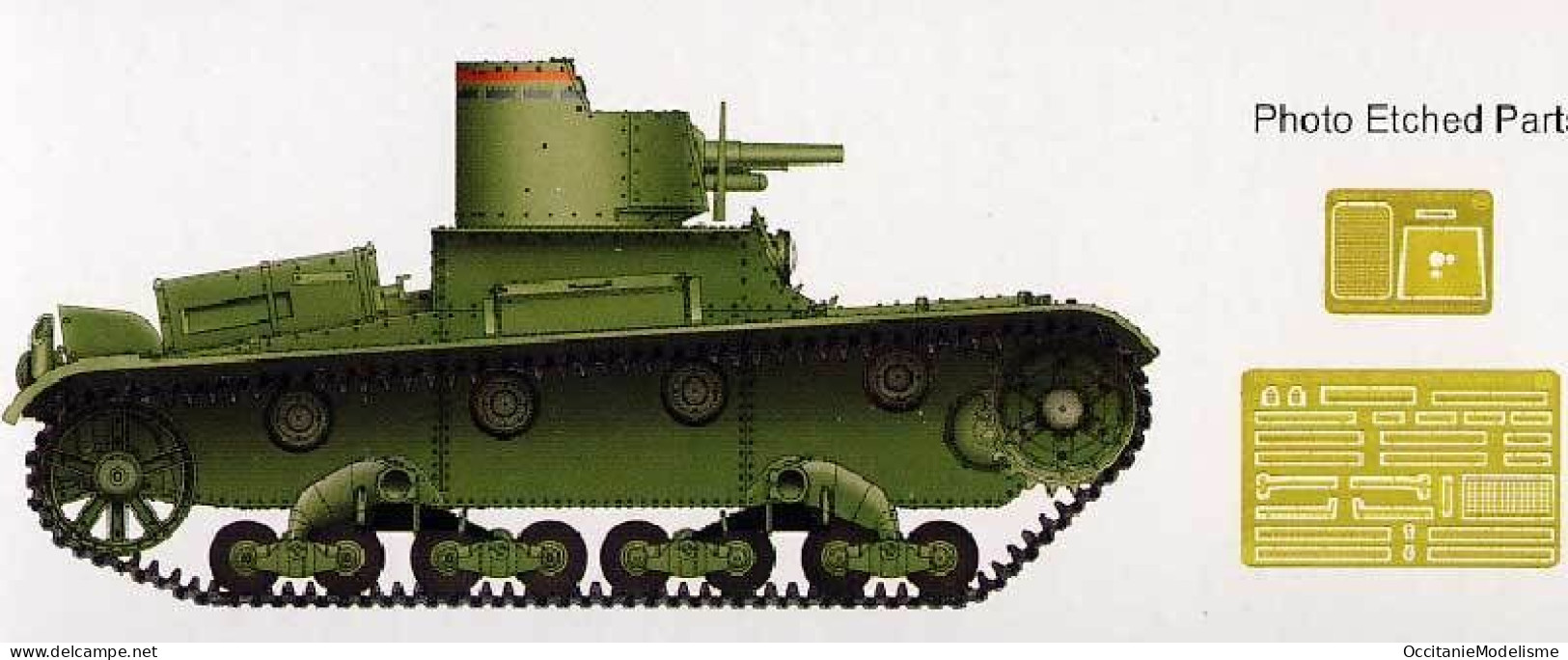 HobbyBoss - Char Soviet T-26 Light Infantry Tank Mod. 1931 Maquette Kit Plastique Réf. 82494 Neuf NBO 1/35 - Militär