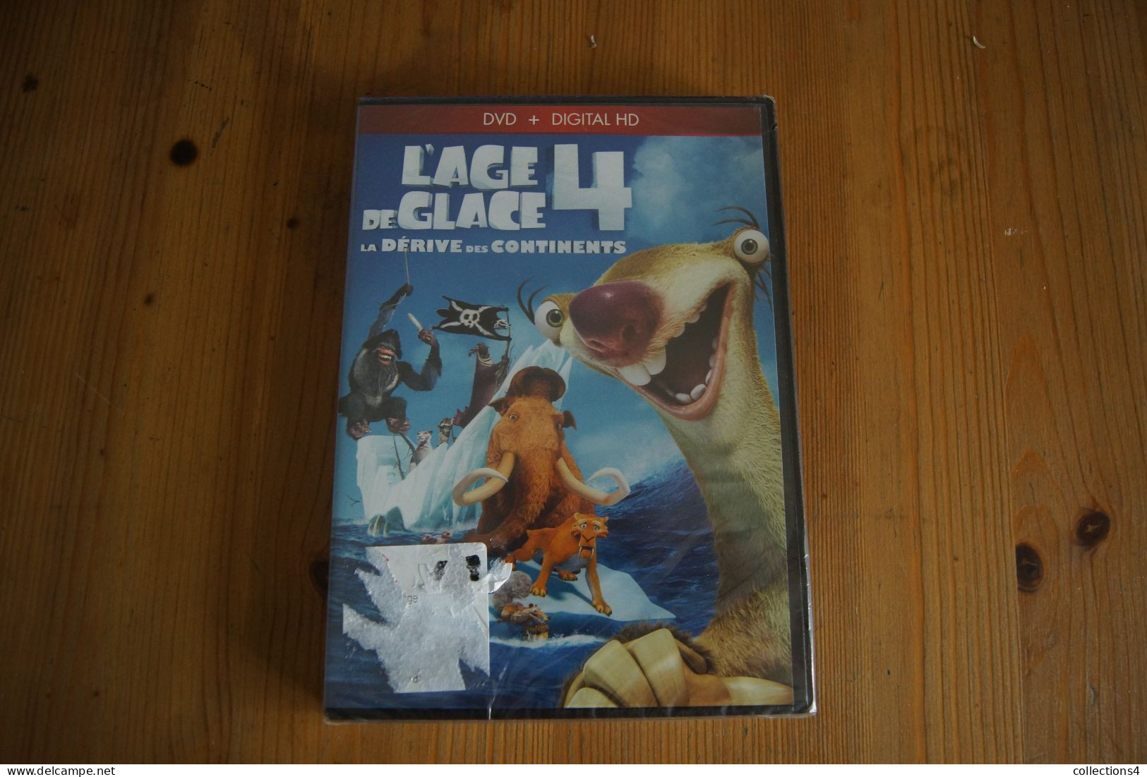 L AGE DE GLACE 4 LA DERIVE DES CONTINENTS  DVD NEUF SCELLE SORTIE 2012 GERARD LANVIN ELIE SEMOUN - Cartoons