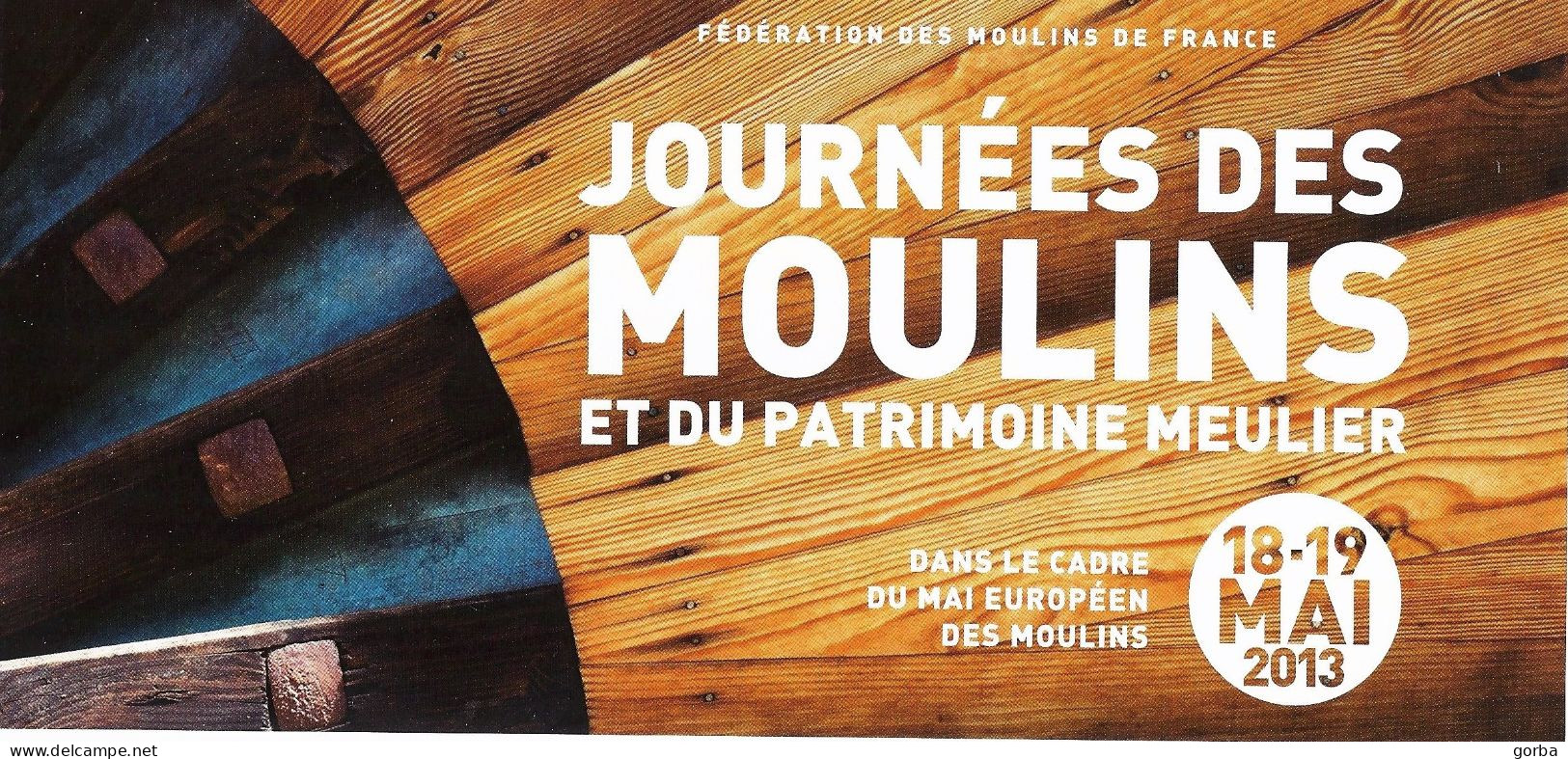 *CPM - Journées Des Moulins Et Du Patrimoine Meulier - - Other & Unclassified