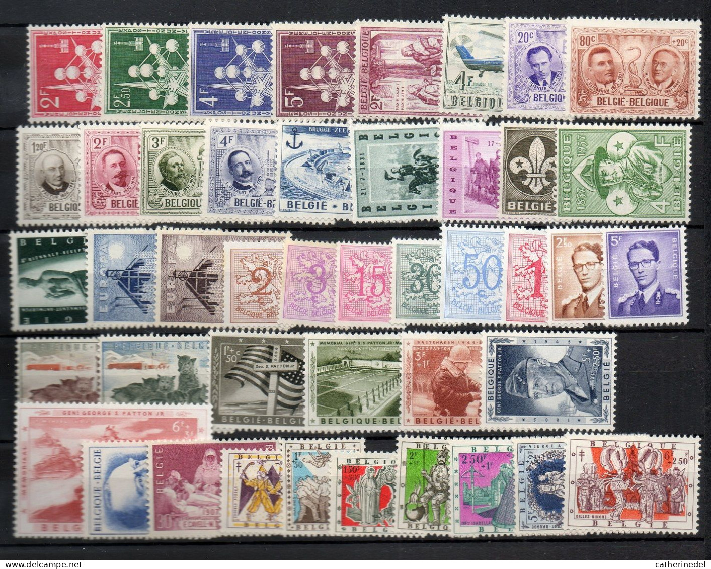 Année 1957 * Complète (44 V) - Full Years