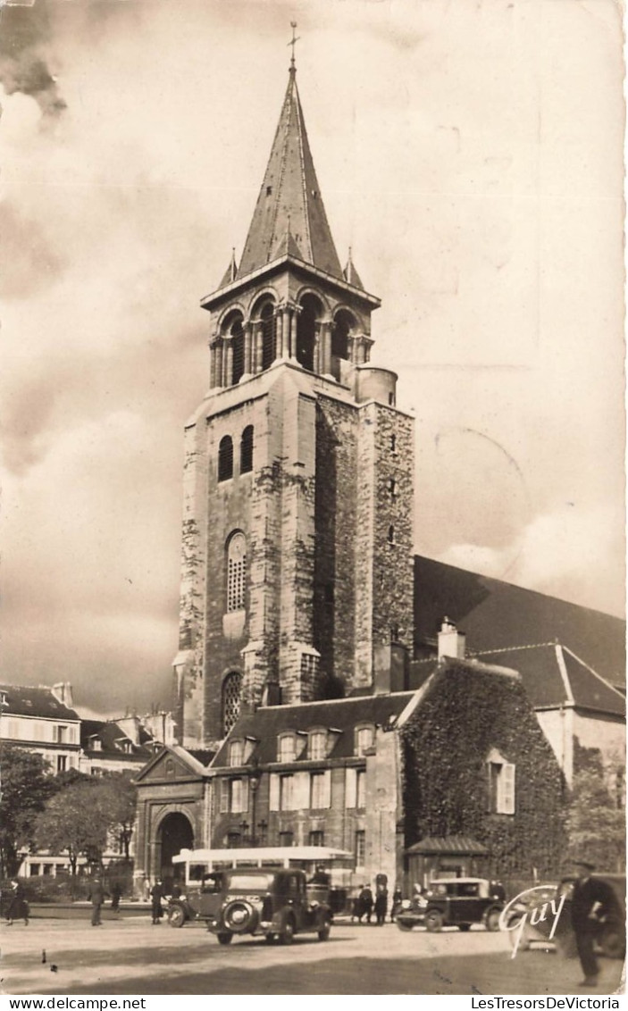 FRANCE - Paris Et Ses Merveilles - Vue Sur La Saint Germain Des Près - XII E Siècles - Animé - Carte Postale Ancienne - Kerken