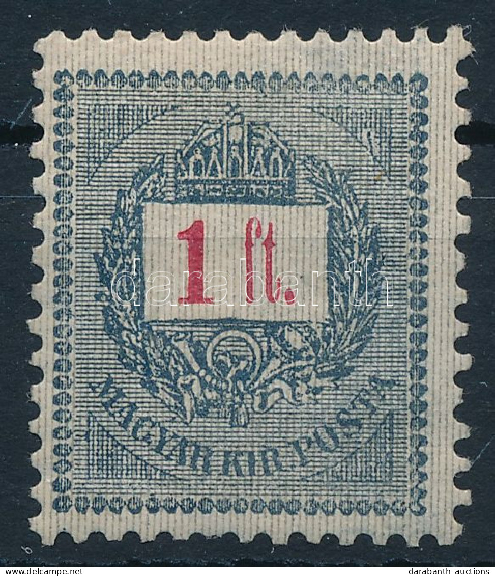 ** 1889 1Ft Fogazás / Perforation 12 : 11 1/2 - Other & Unclassified