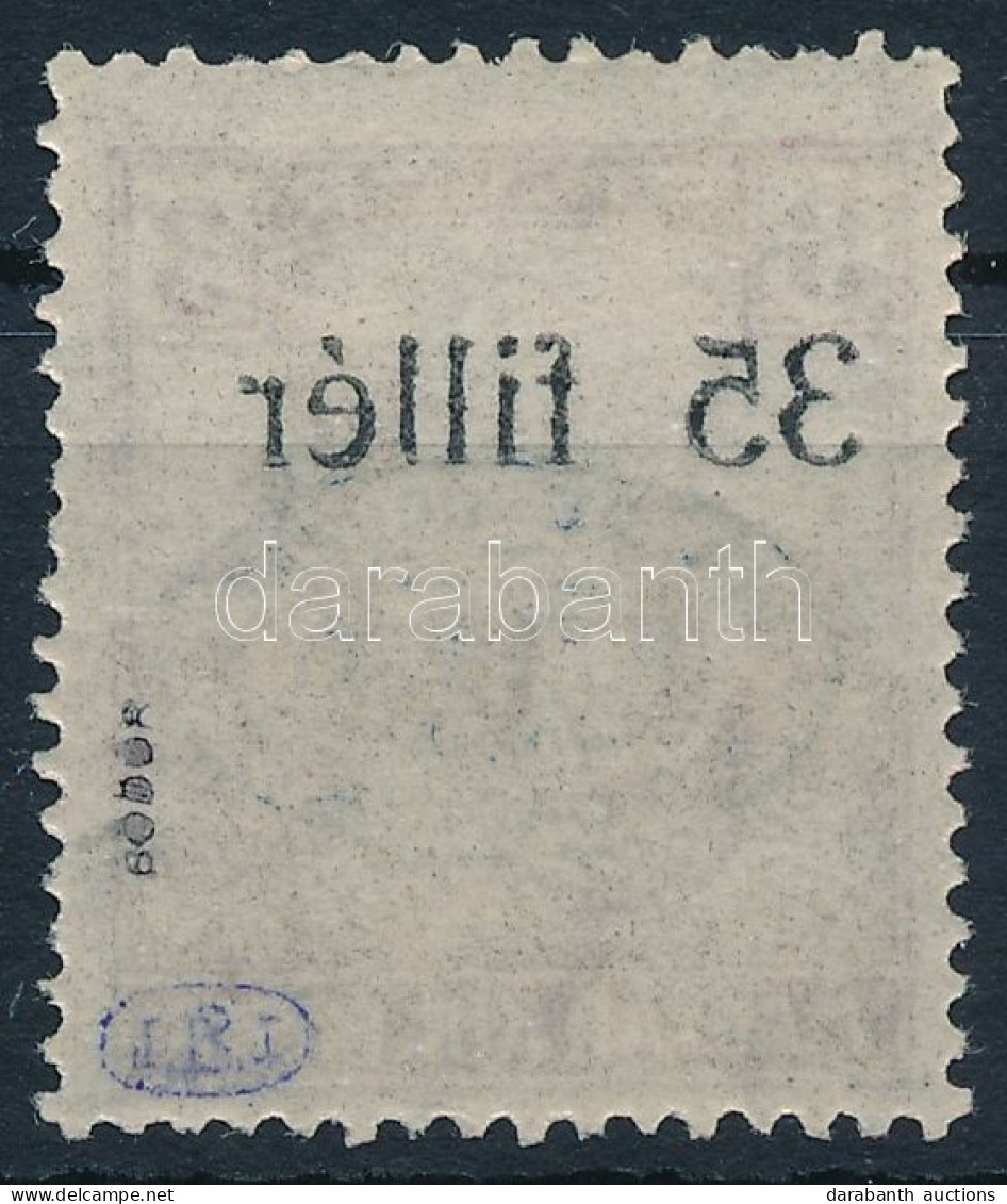 ** Debrecen I. 1919 Arató 35f/3f Az új értékjelzés Gépszínátnyomatával / Mi 23 With The Number Machine Offset. Signed: B - Otros & Sin Clasificación