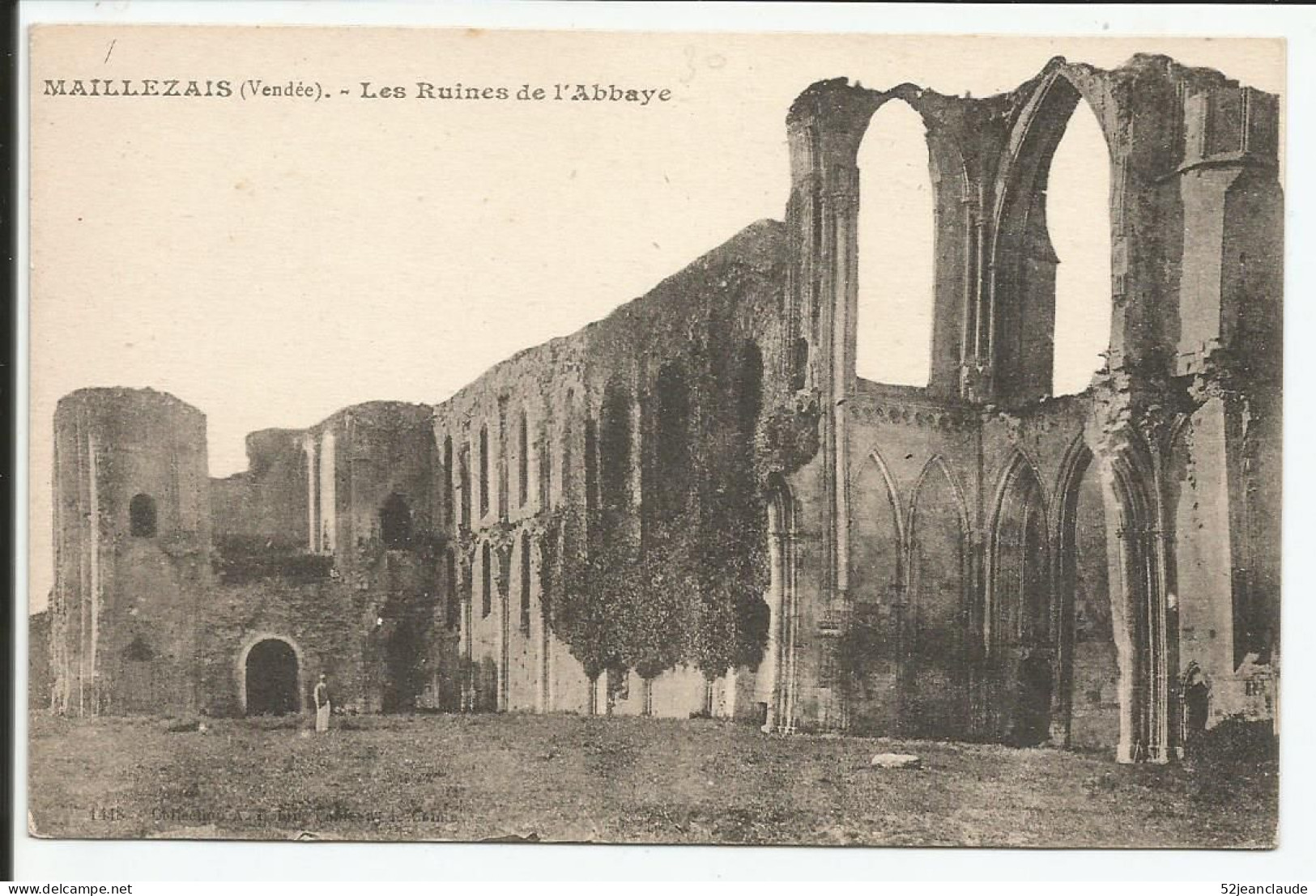 Les Ruines De L'Abbaye  1910   N° - Maillezais