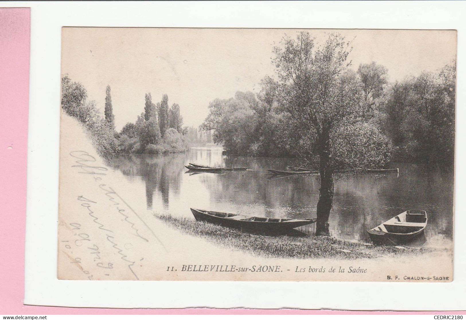 BELLEVILLE SUR SAONE LES BORDS DE LA SAONE - Belleville Sur Saone