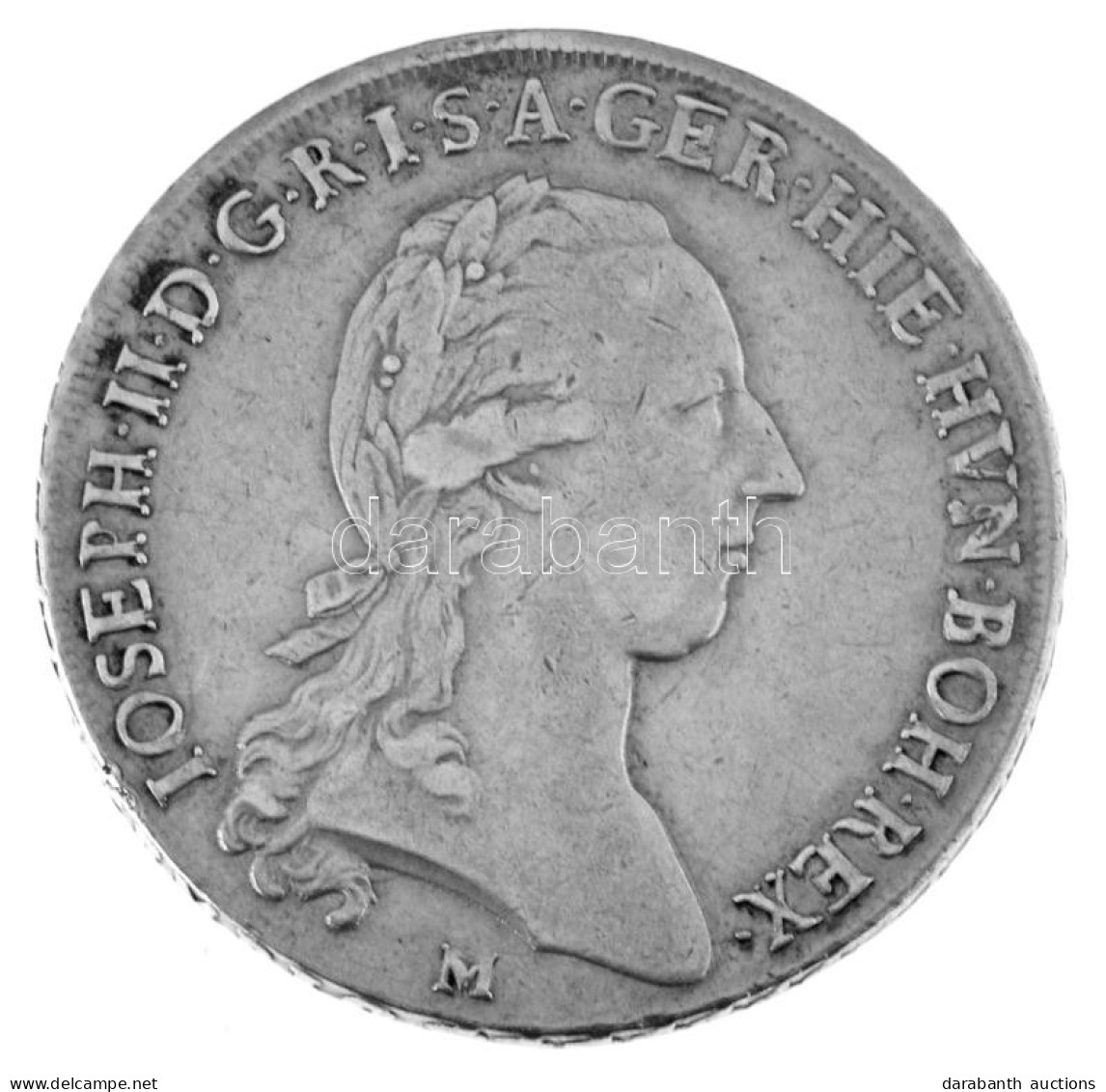 Osztrák Németalföld 1790M 1 Koronatallér / Couronne Ag "II. József" Milánó (29,54g) T:VF Patina, Jusztírozás, Kis Ph. Au - Unclassified