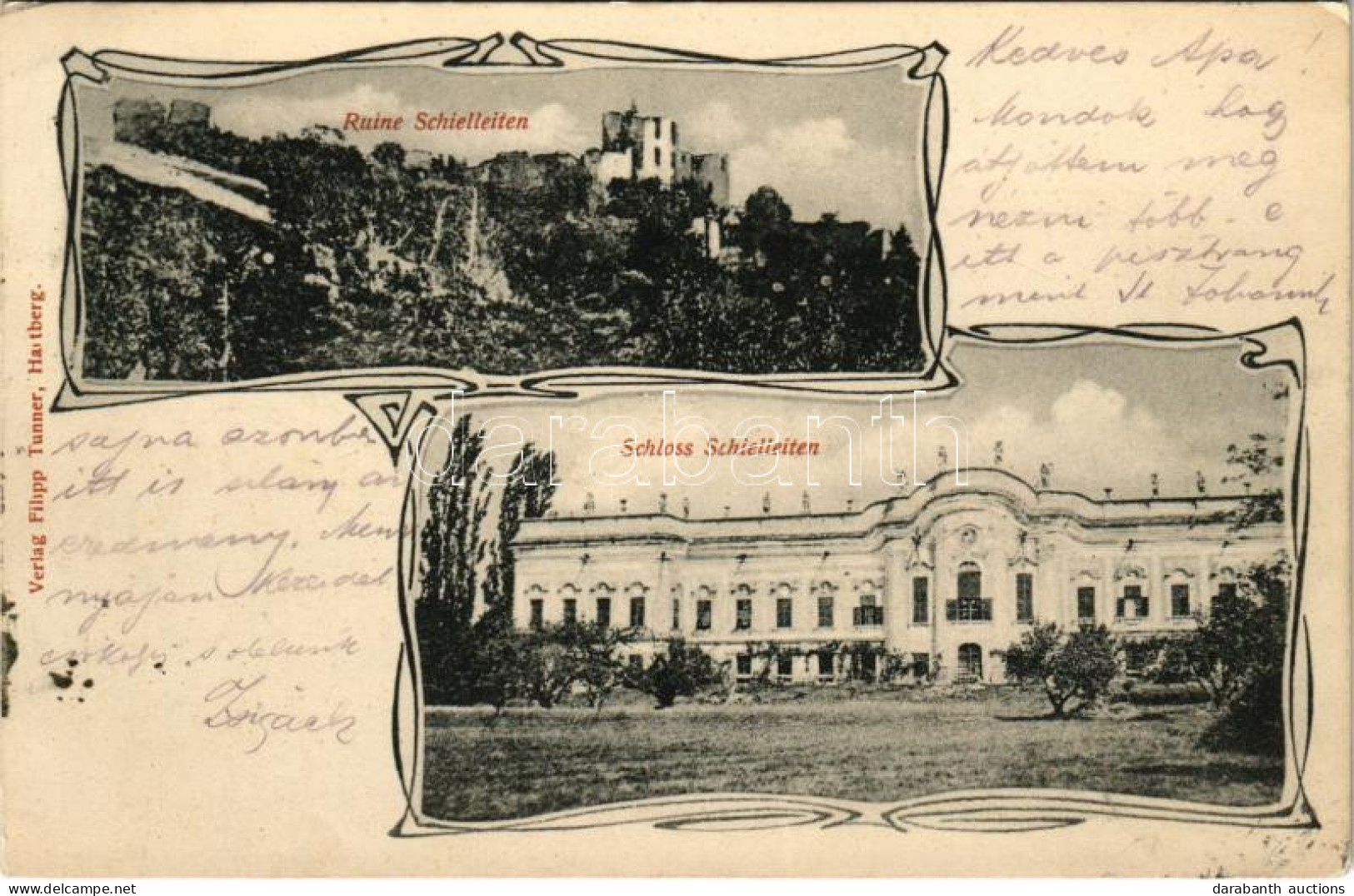 T2/T3 1907 Stubenberg (Steiermark), Ruine Schielleiten, Schloss Schielleiten / Castle Ruins, Castle. Verlag Filipp Tunne - Non Classés