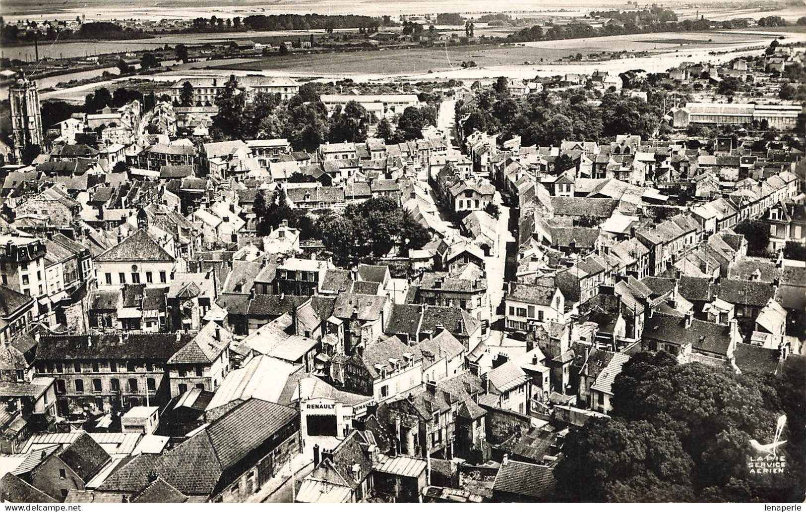 D5363 Persan Beaumont Vue Générale Par Avion - Persan