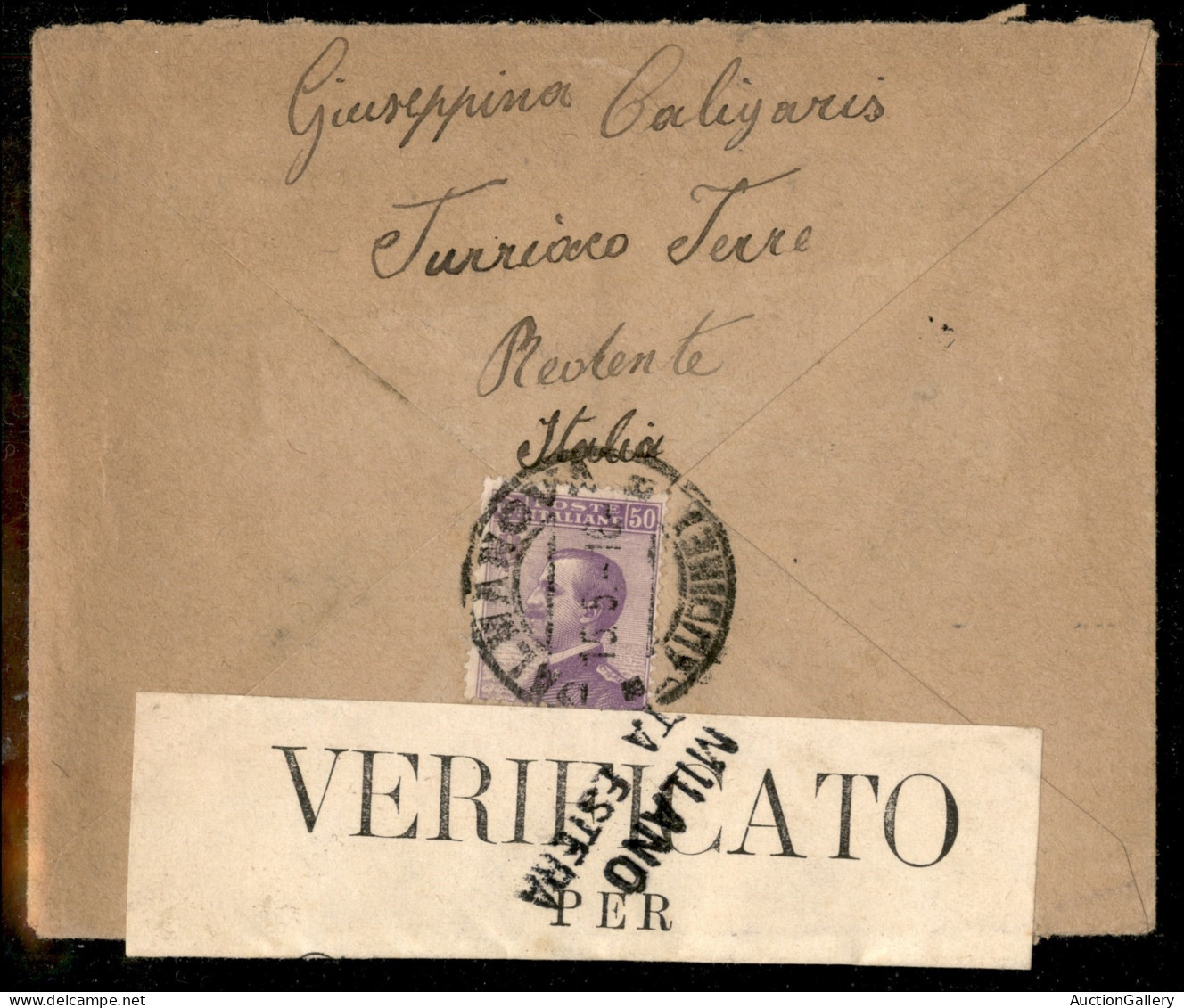 Regno - Posta Militare - 1916 (15 Maggio) - Palmanova (Udine) - Busta Per Zurigo - Autres & Non Classés