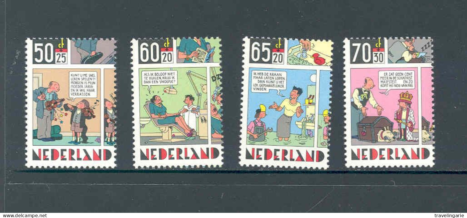 Netherlands  1984 Cartoons NVPH 1316/9 Yvert 1229-32 MNH ** - Ongebruikt