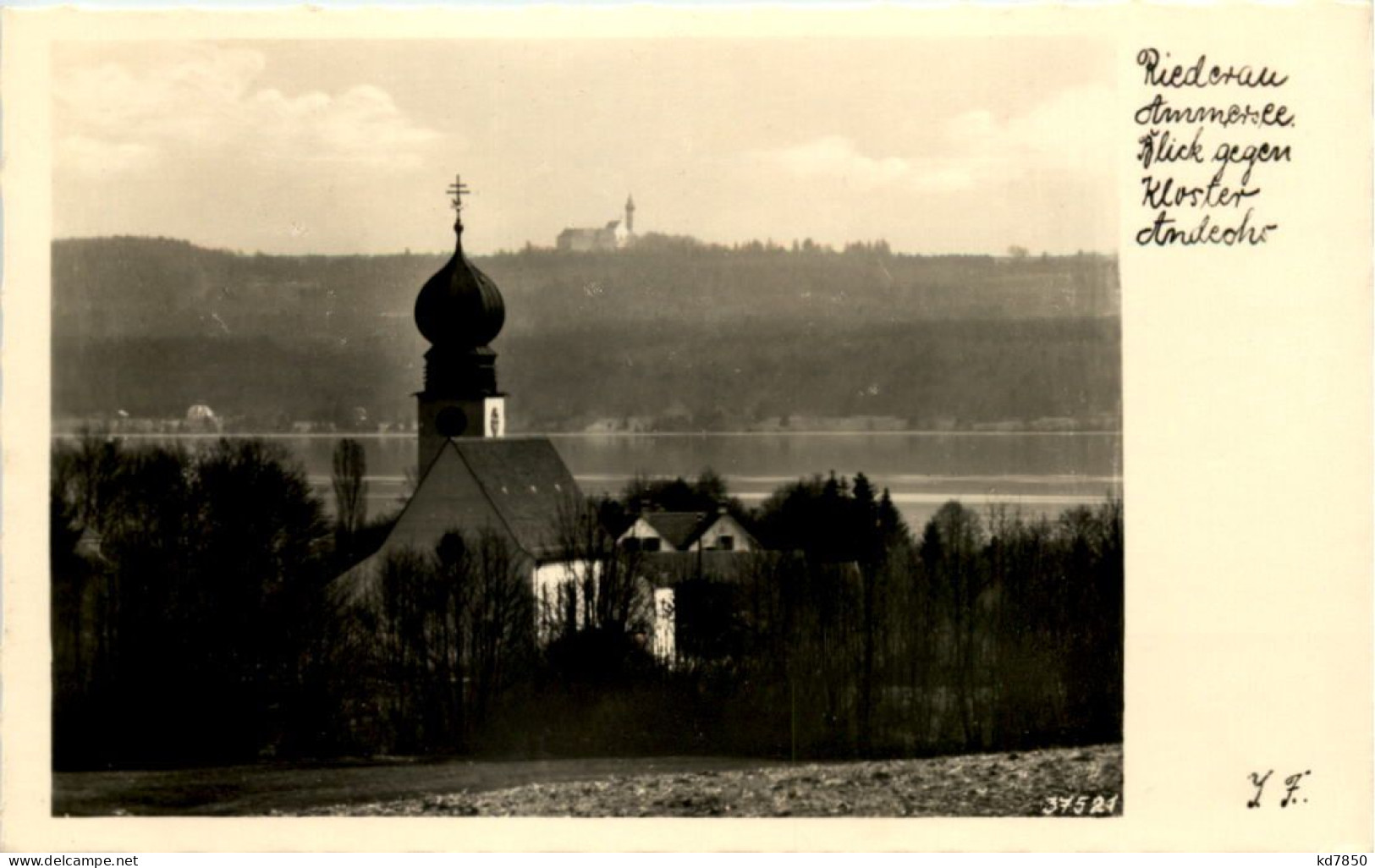 Am Ammersee, Diessen, Riederau.Blick Gegen Kloster Andechs - Diessen