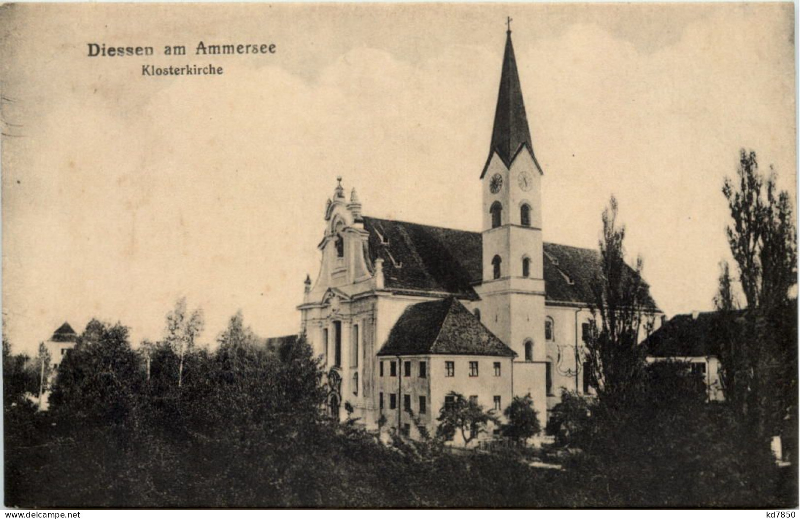 Am Ammersee, Diessen, Klosterkirche - Diessen