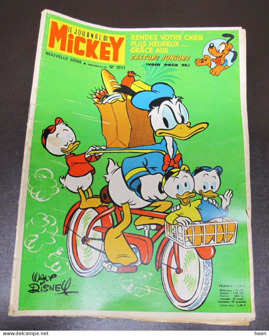 Lot De 75 Magazines "Le Journal De Mickey" De 1971 à 1973 - Journal De Mickey