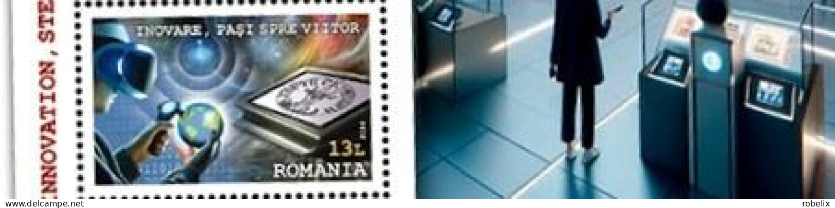 ROMANIA 2024  INNOVATION, STEPS TO THE FUTURE  Set Of 1 Stamp MNH** - Nuevos