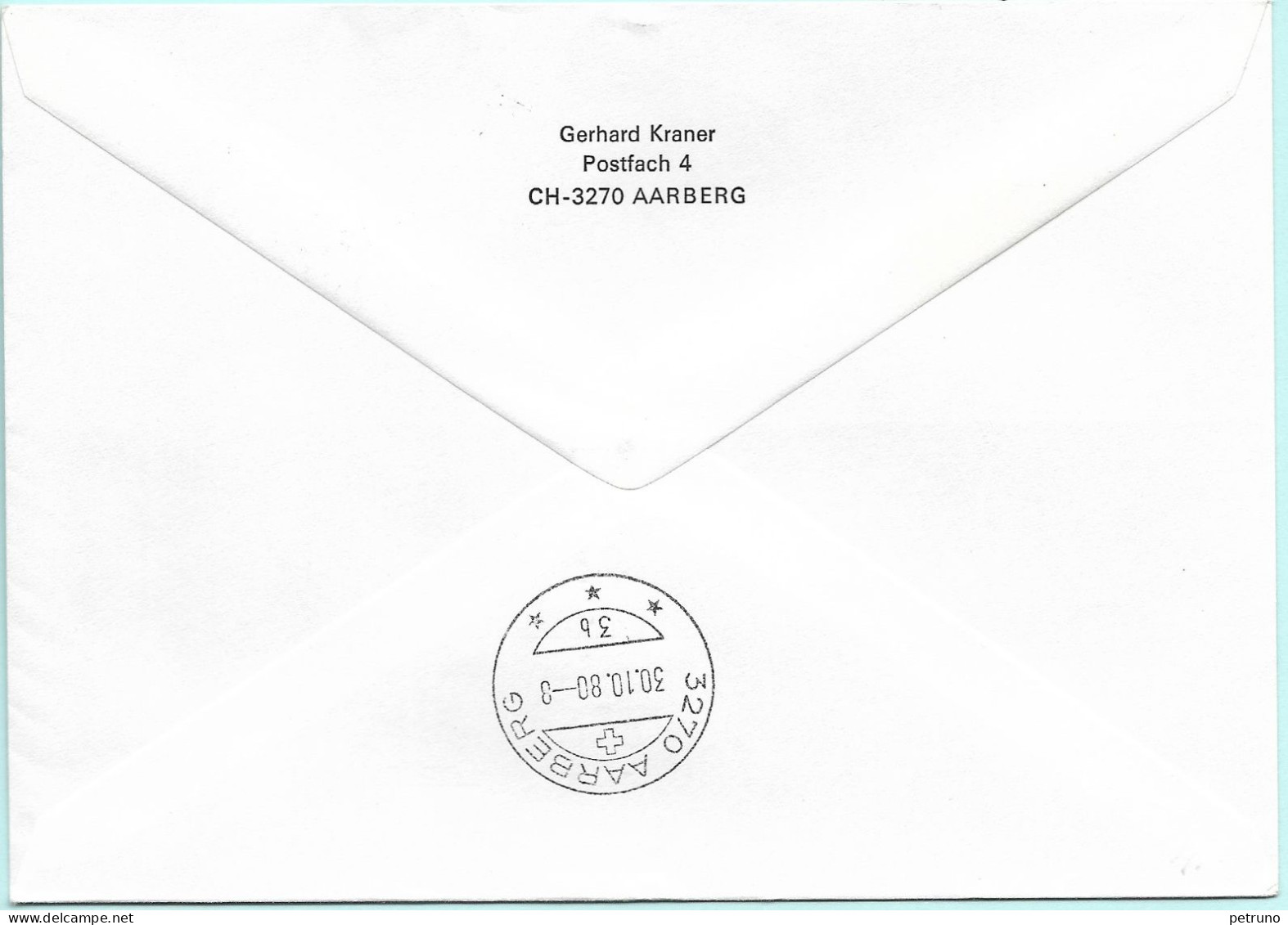 UNO-Wien R-Brief Tag Der Briefmarke Drachten NL Erinnerungsstempel MI-No 94 - Lettres & Documents