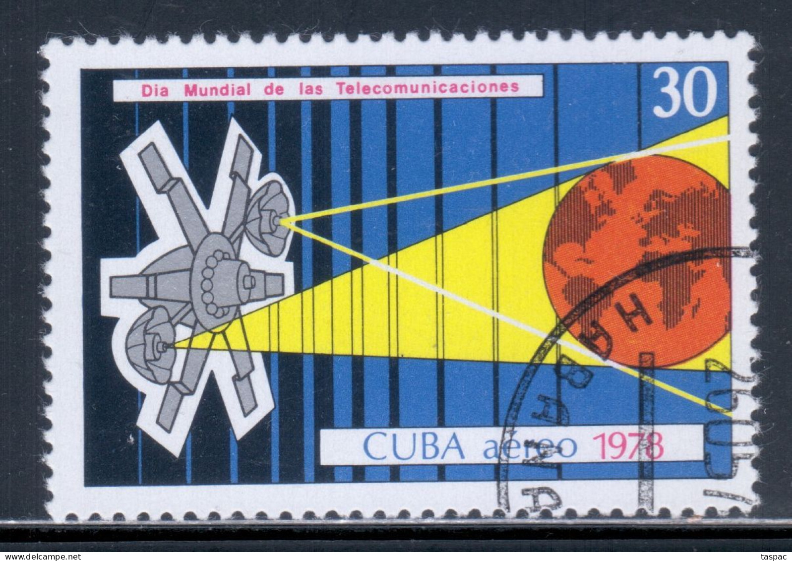 Cuba 1978 Mi# 2300 Used - World Telecommunications Day / Space - Gebraucht