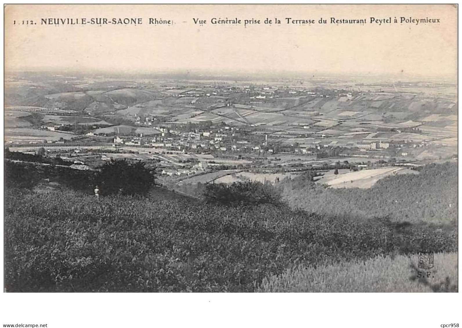 69 . N° 49113 . Neuville Sur Saone.vue Generale - Neuville Sur Saone