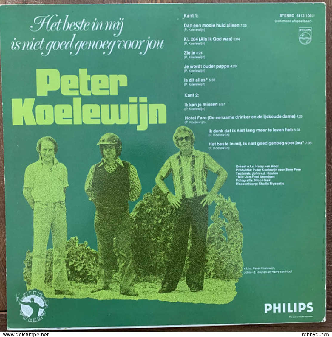 * LP *  PETER KOELEWIJN - HET BESTE IN MIJ IS NIET GOED GENOEG VOOR JOU (Holland 1977) - Autres - Musique Néerlandaise