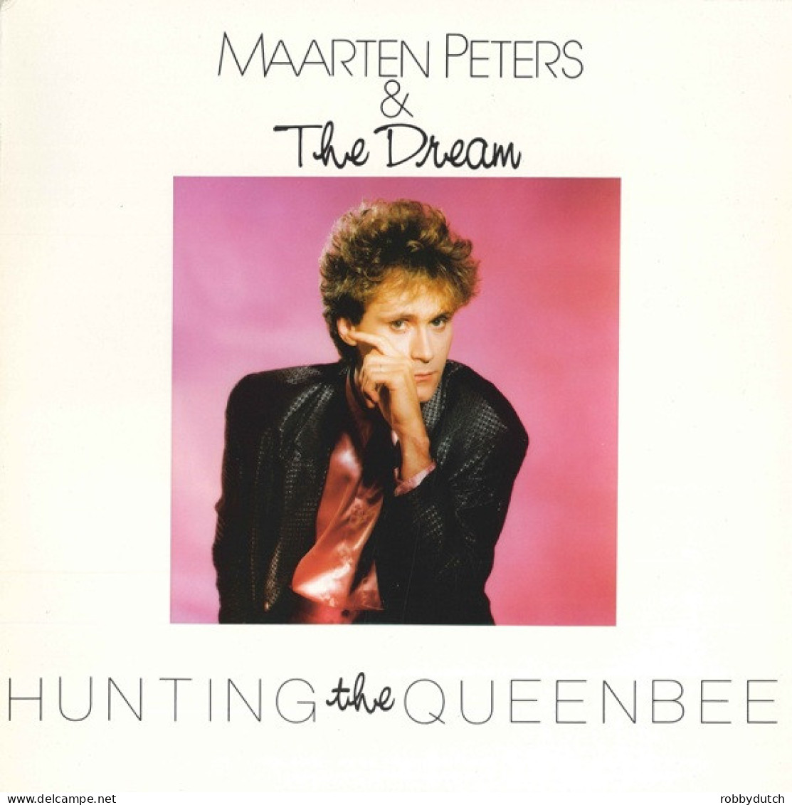 * LP *  MAARTEN PETERS & THE DREAM - HUNTING THE QUEENBEE (Holland 1986 EX-) - Disco & Pop