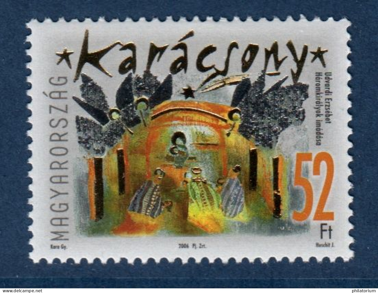 Hongrie, **, Yv 4141, Mi 5134, Noël 2006, - Unused Stamps