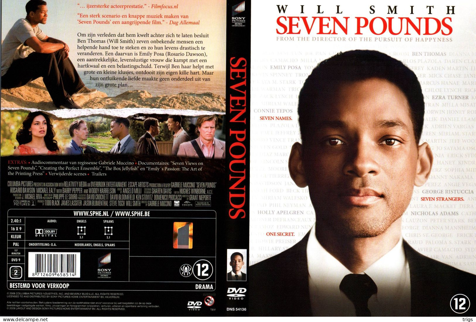 DVD - Seven Pounds - Drama
