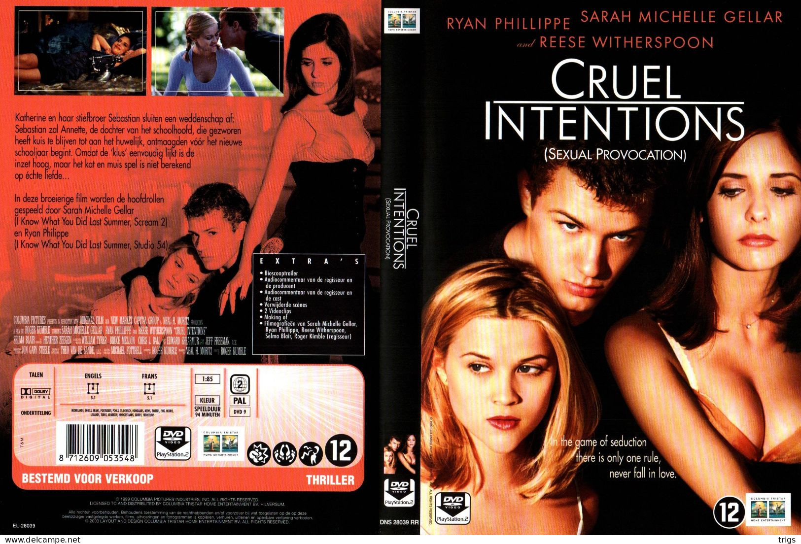 DVD - Cruel Intentions - Drama