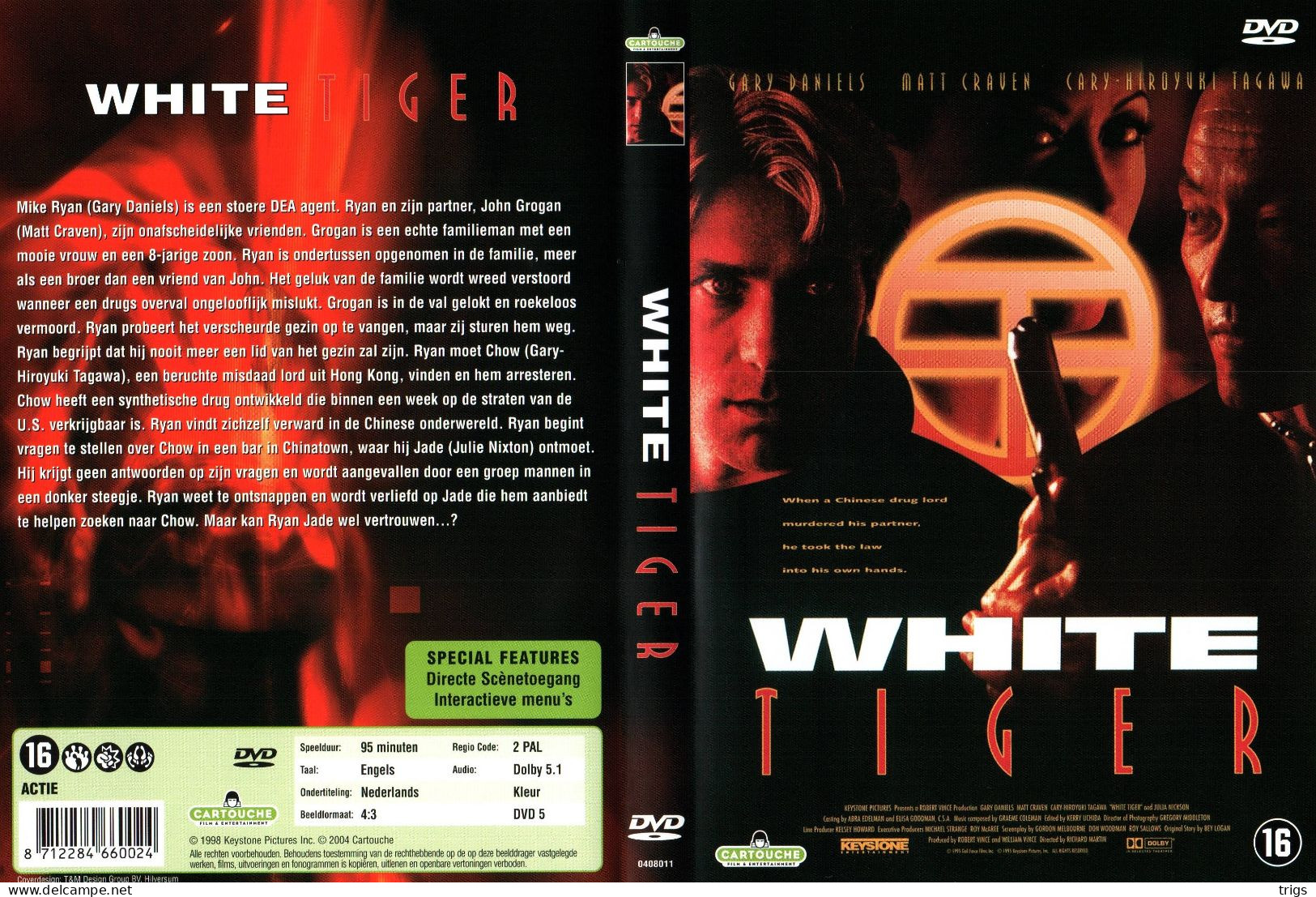 DVD - White Tiger - Azione, Avventura