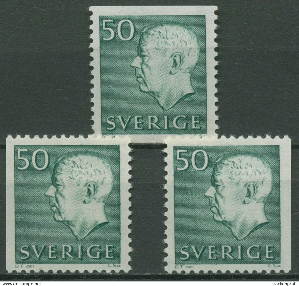 Schweden 1968 König Gustav VI. Adolf 598 Postfrisch - Ungebraucht