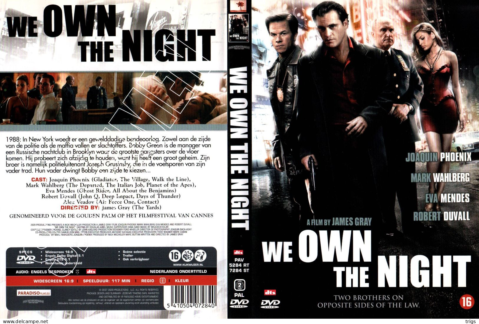 DVD - We Own The Night - Azione, Avventura