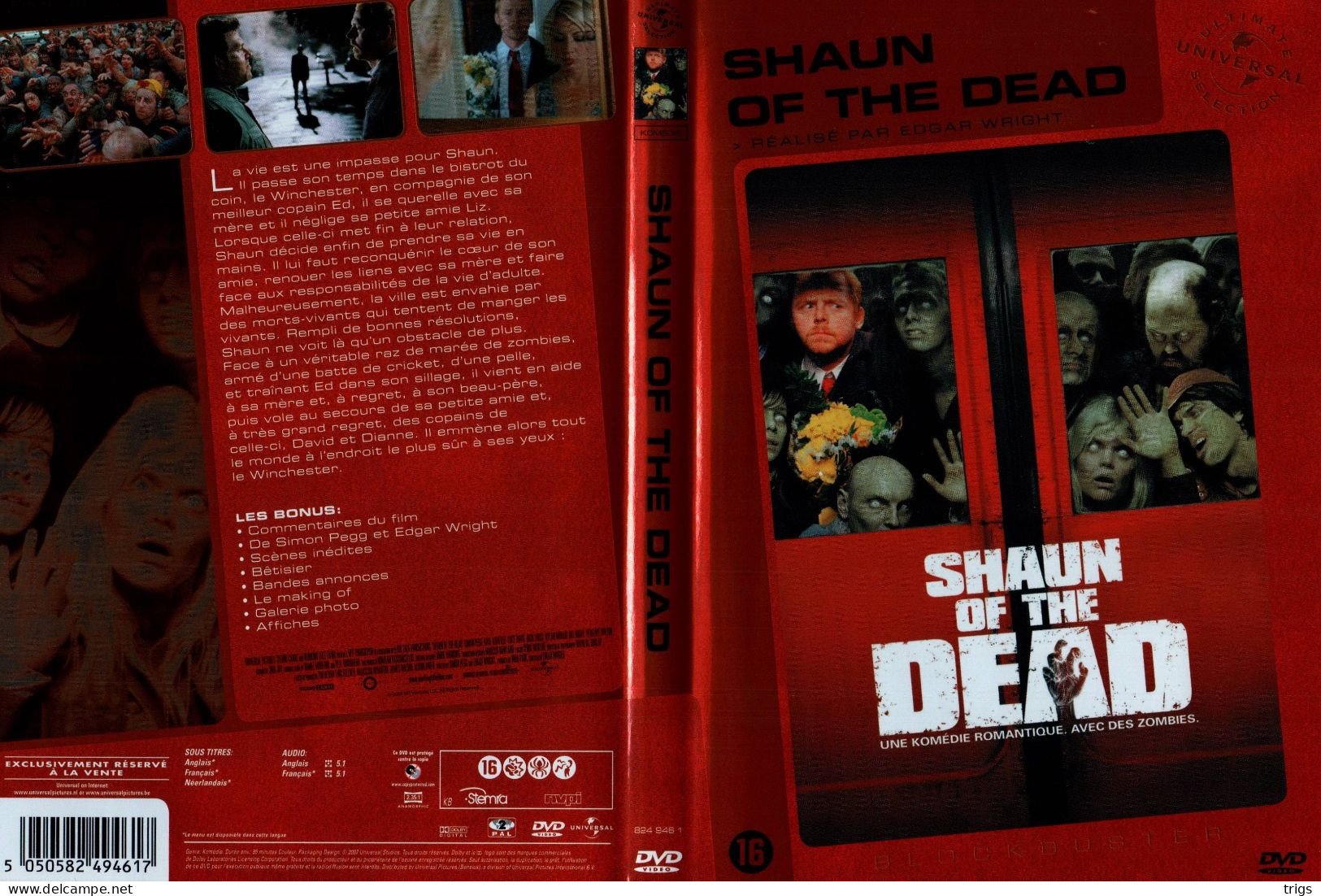 DVD - Shaun Of The Dead - Comedy