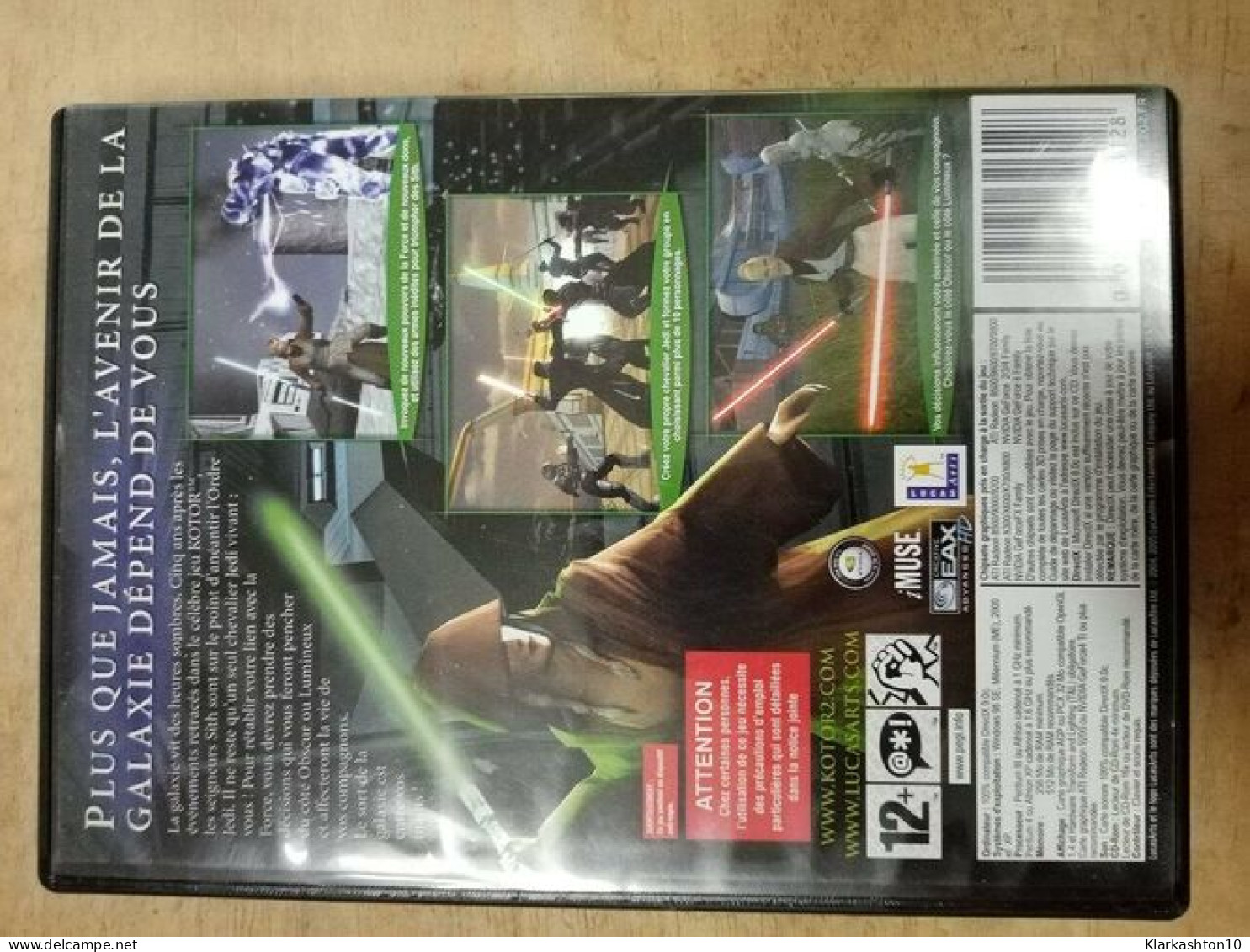 PC CD-ROM - Star Wars II - Knight Of The Old Republic - Autres & Non Classés