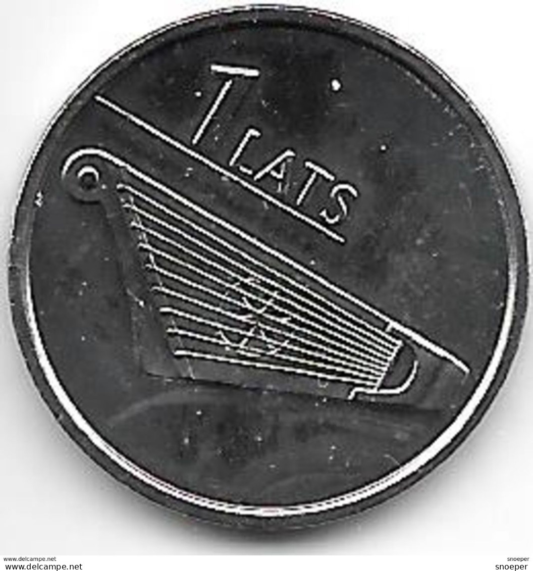 *latvia 1 Lats 2013   Km NEW - Latvia