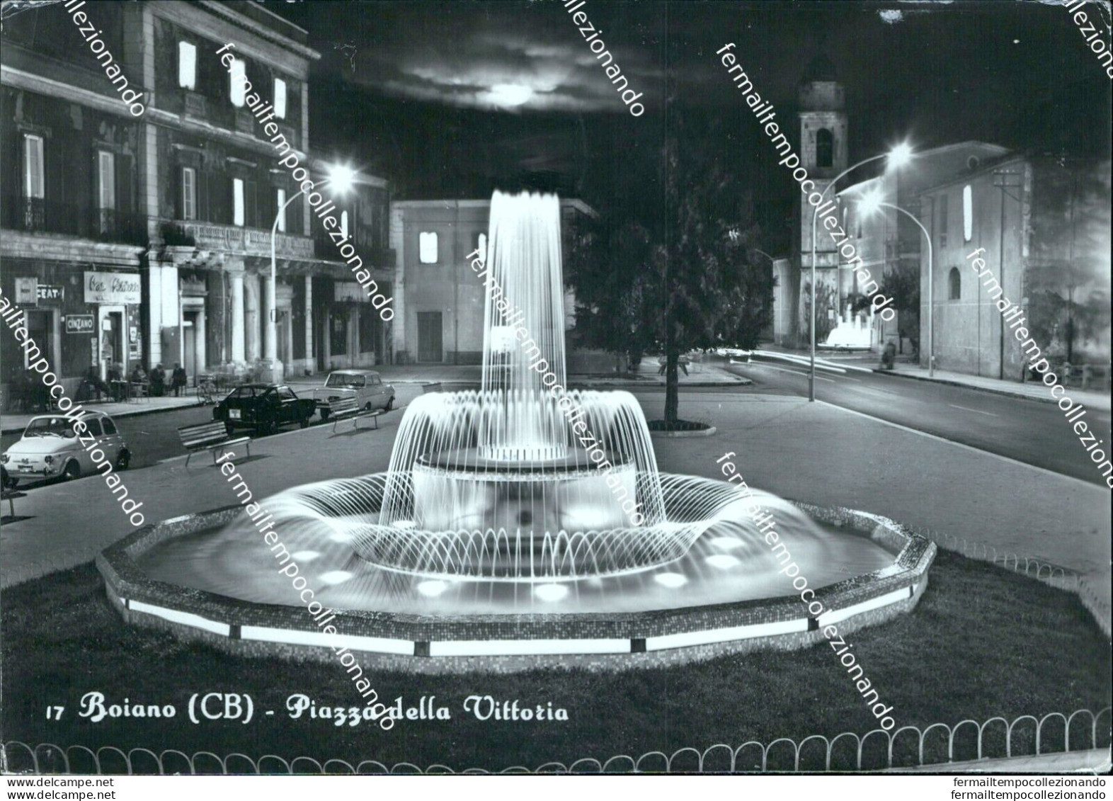 Cl544 Cartolina Boiano Piazza Della Vittoria Provincia Di Campobasso - Campobasso