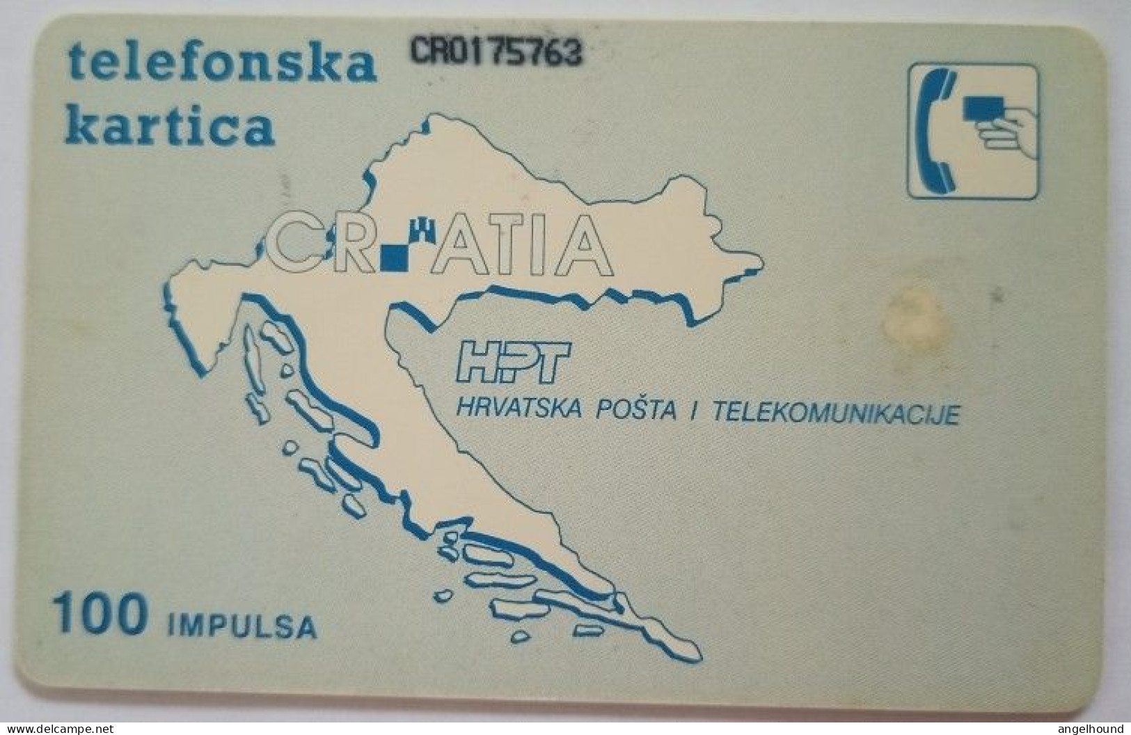 Croatia 100 Units Chip Card - Transmadrid  S.A. - Croatia