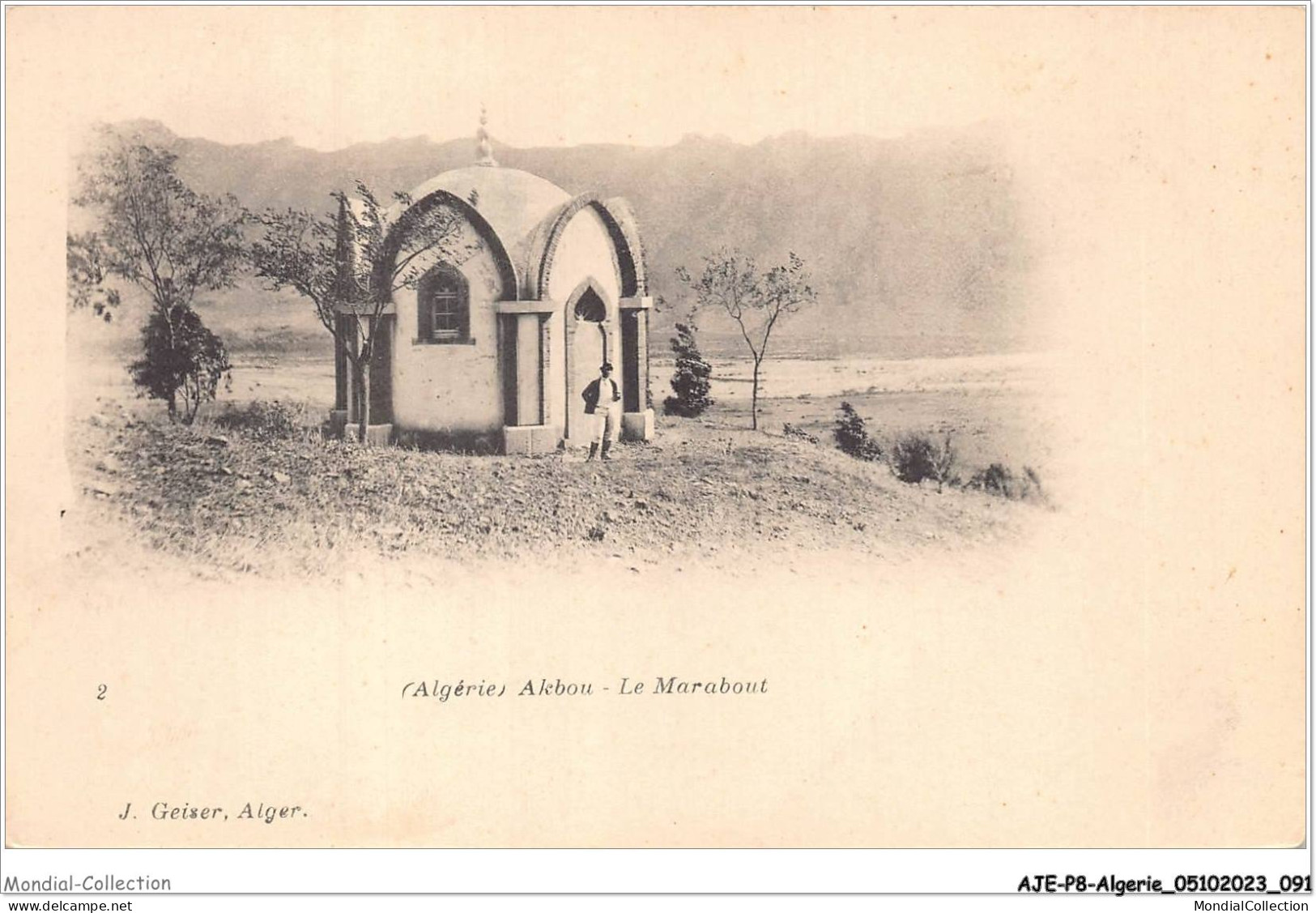 AJEP8-ALGERIE-0754 - Algérie - Akbou - Le Marabout - Profesiones