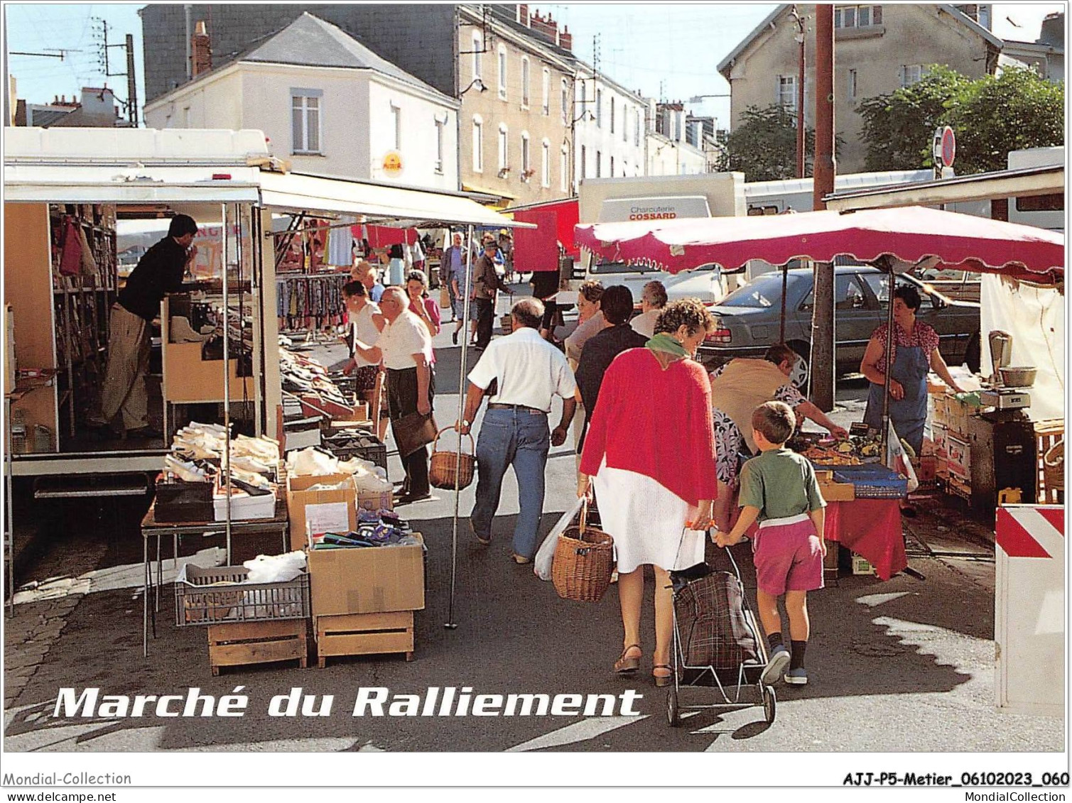 AJJP5-0435 - METIER - MARCHE DU RALLIEMENT  - Marchands Ambulants