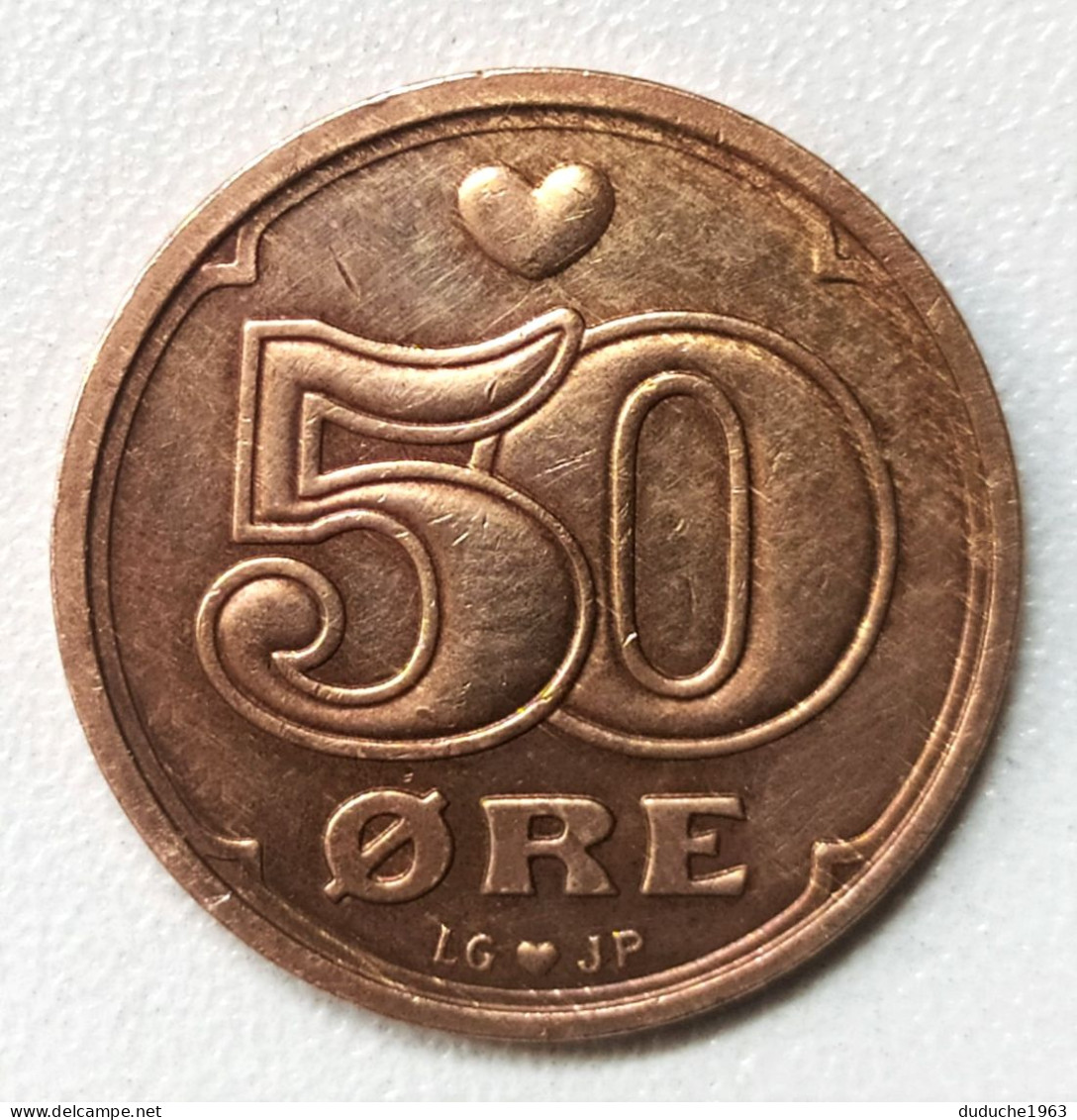 Danemark - 50 Öre 1995 - Dänemark