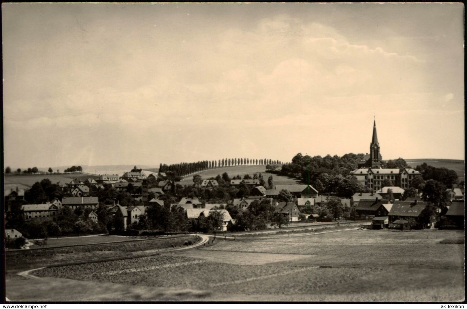 Ansichtskarte Hohndorf Blick Auf Die Stadt 1964 - Hohndorf