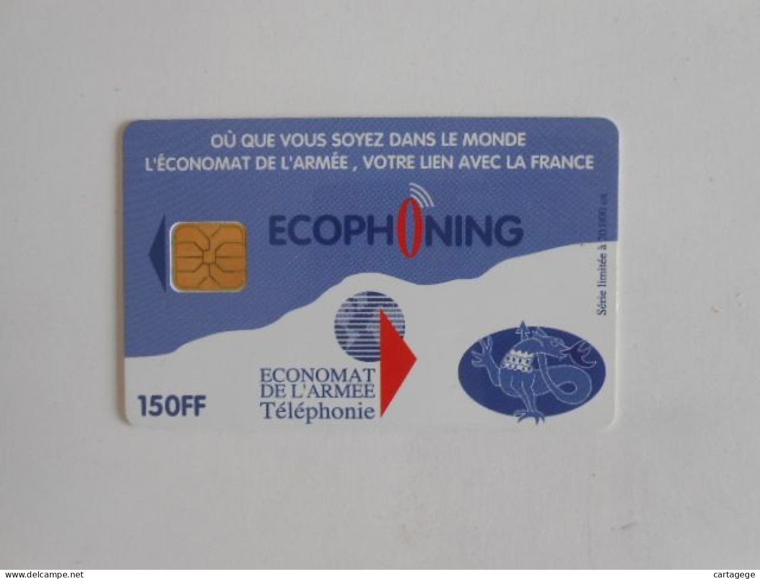 TELECARTE ECOPHONING 150FF BLEUE - Altri & Non Classificati