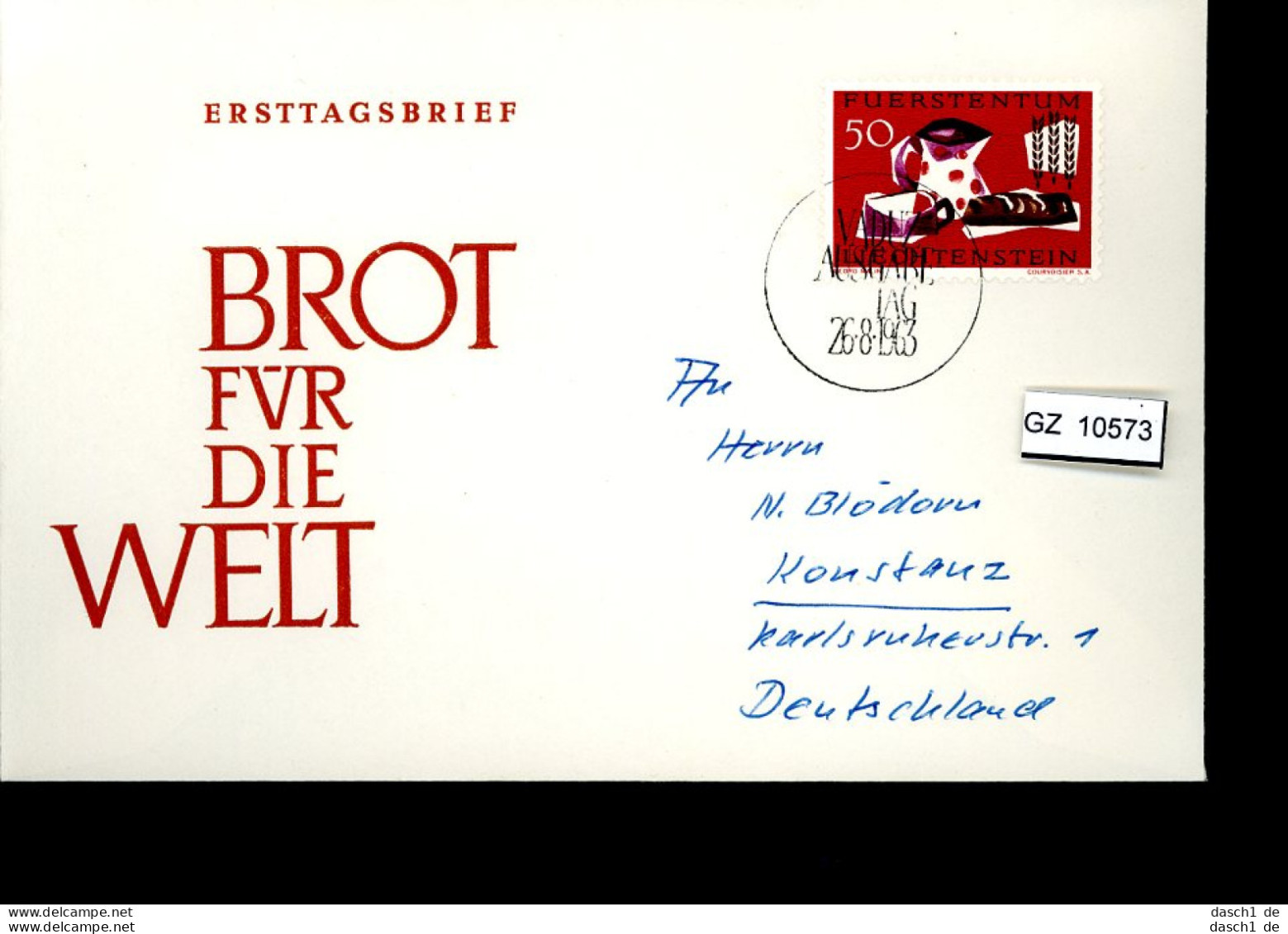 Lichtenstein, 8 Lose U.a. FDC, 536-38 - FDC