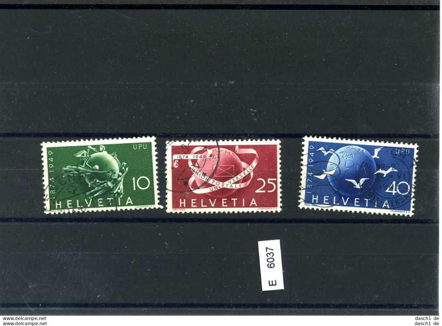 Schweiz 5 Lose U.a. 194-196 197 (Zugabe) - Collections