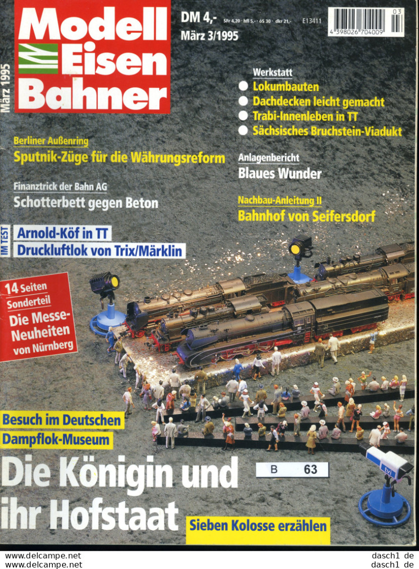 Modell Eisen Bahner Ausgabe 03-1995, B-063 - Deutsch