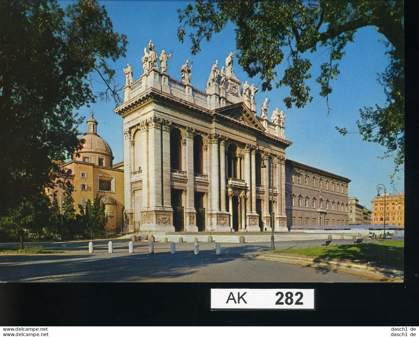 AK282, AK Nicht Gelaufen, Hl. Johann Lateranus Hauptkirchen Um 1965, Rom, Italien - Iglesias
